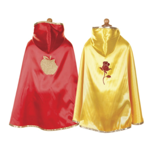 MANTELLI: reversibile Biancaneve/Belle 5-6 ANNI Great Pretenders