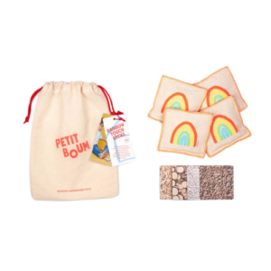 Set di 4 sacchetti sensoriali con tessere corrispondent Petit Boum