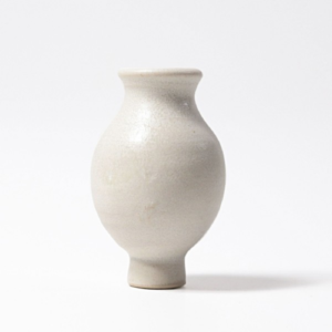 Figura decorativa in legno - Vaso bianco Grimm's