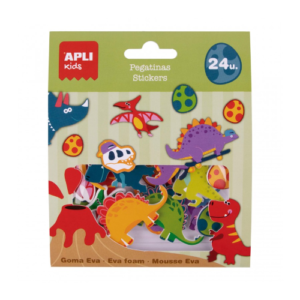 Stickers dinosauri in gomma eva Apli