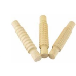 Set 3 mattarelli in legno Giocareggio