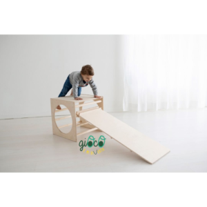 Cubo di pikler con rampa Giocoemidiverto