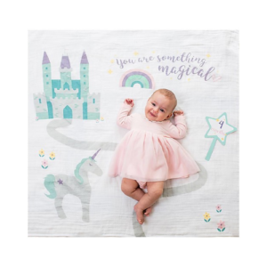 Kit Primo Anno Something Special - Copertina Swaddle in Mussola di Cot Lulujo
