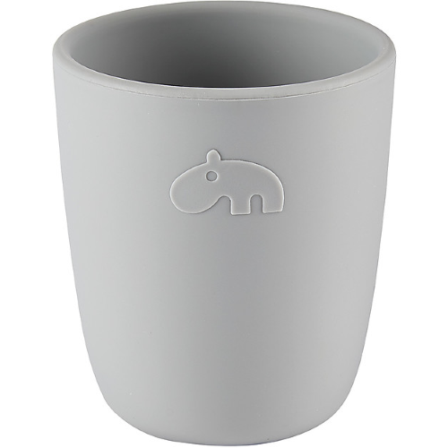 Bicchiere Mini Mug, Grigio - 100% Silicone Alimentare Done By Deer