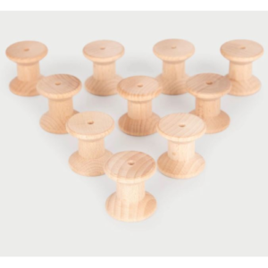 Wooden spool - Bobina in legno Tickit