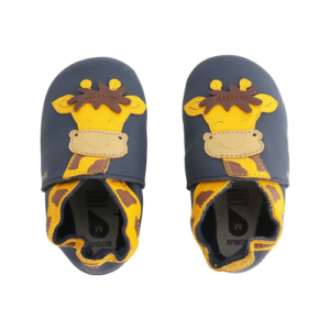 Bobux Soft Sole, Navy con Giraffa - tg. L