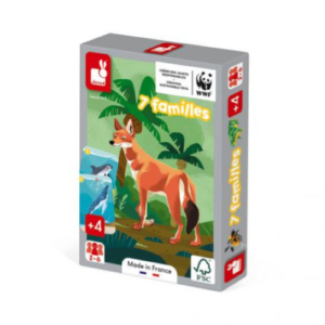 Gioco delle 7 famiglie del regno animale Janod