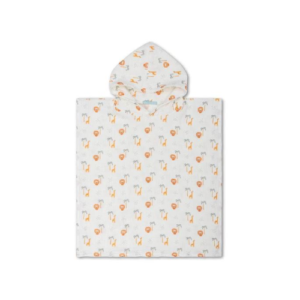 Poncho da spiaggia a tema giungla 50 x 50 cm 100% cotone Swim Essential