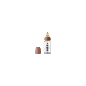 Set Completo Biberon in Vetro - Woodchuck - 110ml Riciclabile e Lavabile in Lavastoviglie! - Nuovo Design Bibs