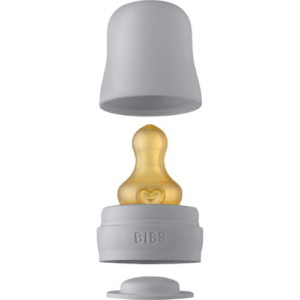 Kit Biberon - Cloud - Include: Tappo/Tettarella (flusso lento)/Blocco Latte/Tappo a Vite e Imbuto Pieghevole Bibs