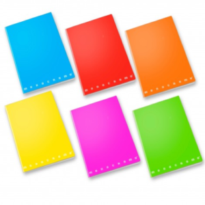 Monocromo Fluo - Maxi quaderno 4M - Quadretti 4mm Pigna