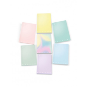 Monocromo Pastello - Maxi quaderno 0C - Righe con margine Pigna
