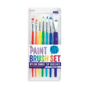 Set di 7 pennelli colorati Ooly