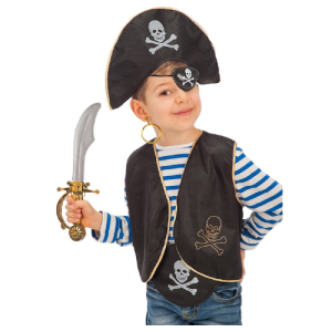 Set costume da pirata Carnival toys